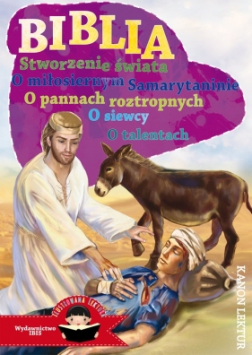 Ilustrowana lektura Biblia przypowieści ewangeliczne (o siewcy, o talentach, o pannach roztropnych)